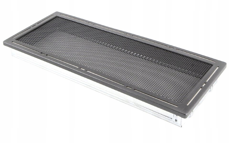 Kratka kominkowa wentylacyjna TREND 16x45cm grafit