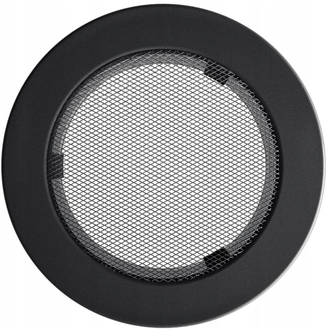 KRATKA WENTYLACYJNA KOMINKOWA Ø 150 GRAFITOWA