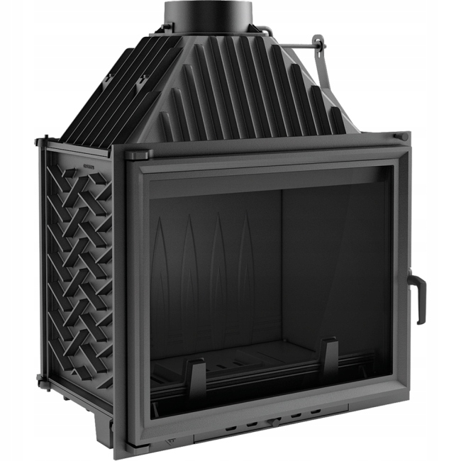 Wkład kominkowy AMELIA 21 kW KRATKI żeliwny EKO DUŻA MOC