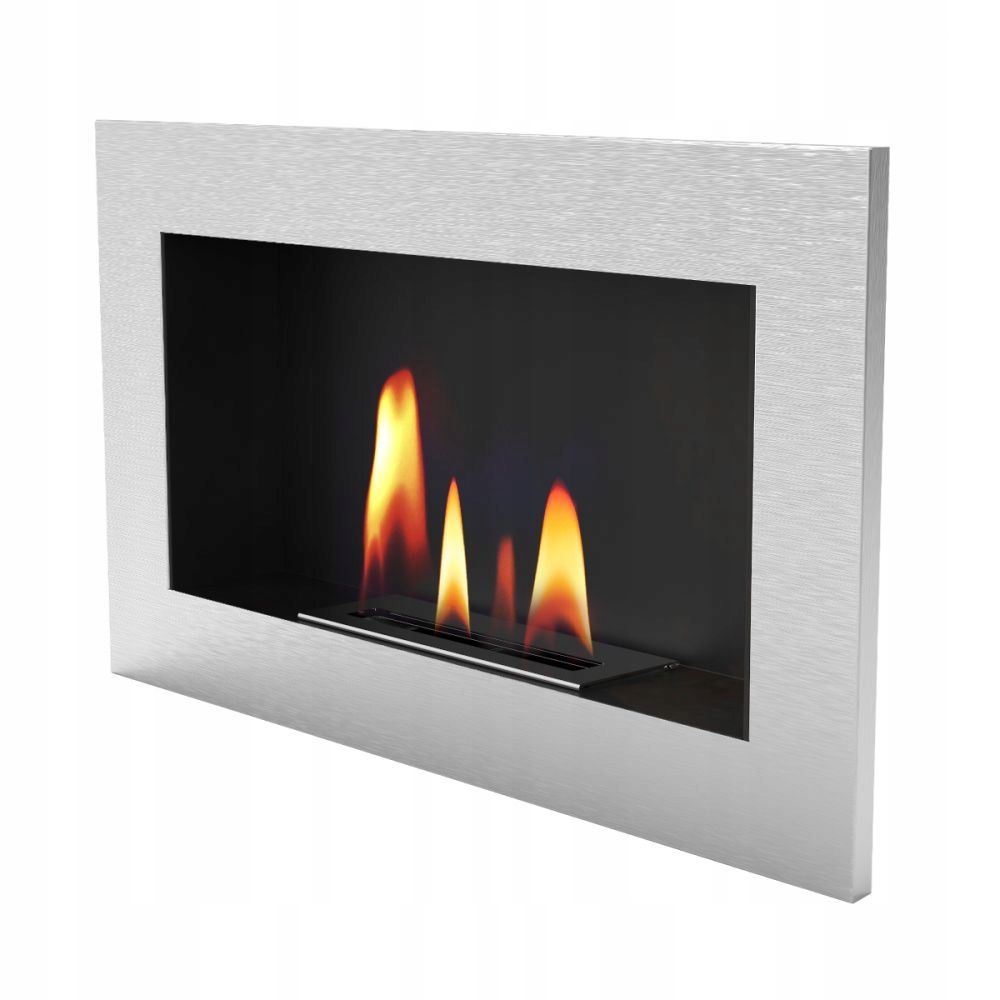 Biokominek portalowy UNIFLAM 70 x 40cm inox
