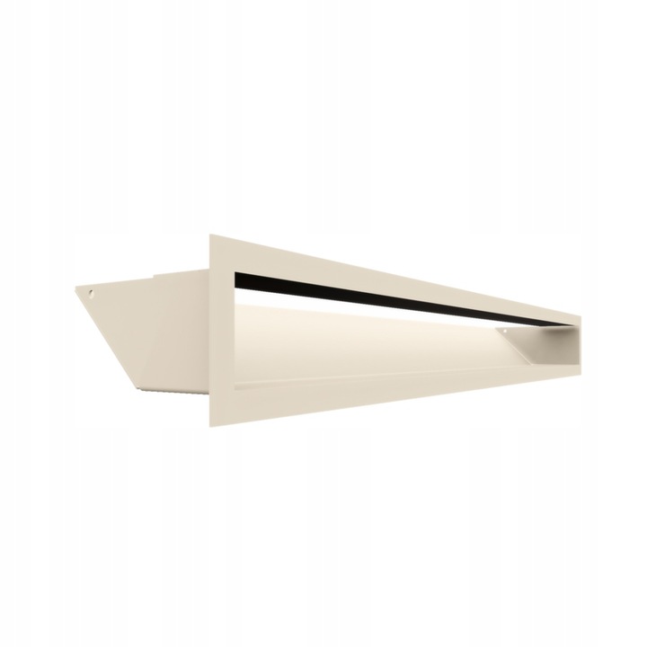 KRATKA WENTYLACYJNA DO KOMINKA LUFT KREMOWA 9x80