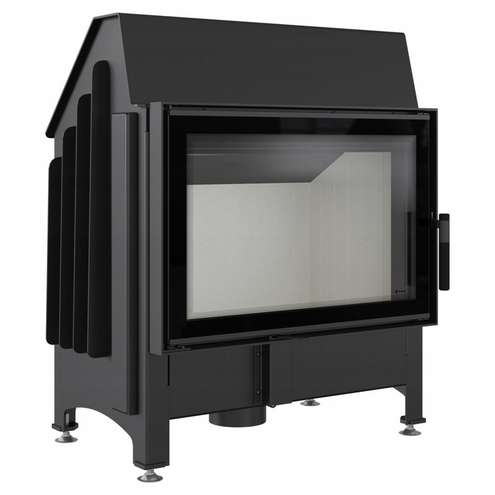 Wkład kominkowy ZIBI DECO 11 kW Ø 180 stalowy, powietrzny EKO