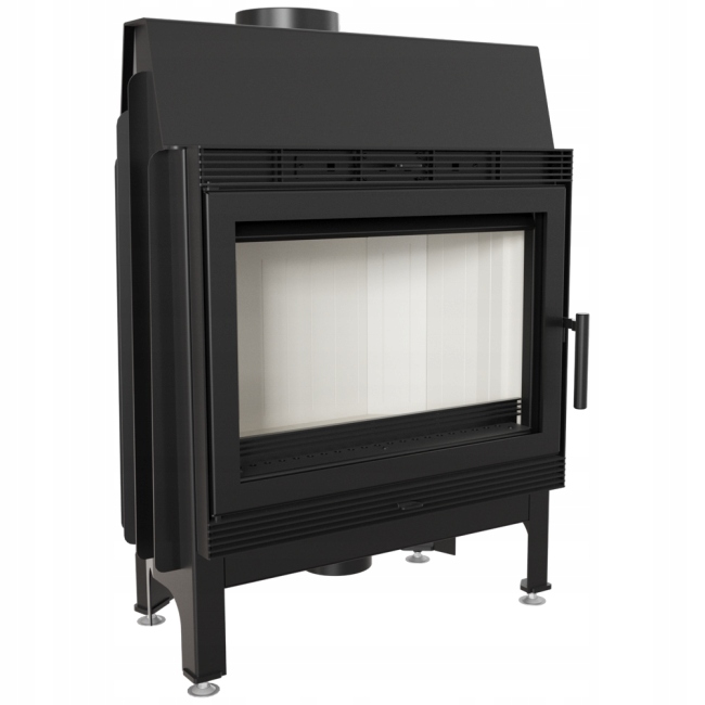 Kominek powietrzny stalowy KRATKI BLANKA 11 kW Ø 180