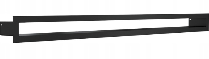 KRATKA KOMINKOWA TUNEL WENTYLACYJNA CZARNA 6x80