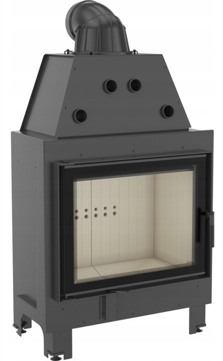 Kominek powietrzny stalowy KRATKI MBA 17 kW Ø 200