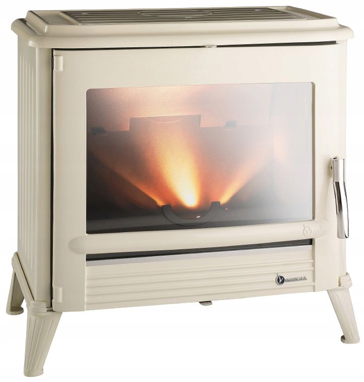 Piec koza wolnostojący żeliwny INVICTA MODENA 10 kW emalia kremowa 9175-46
