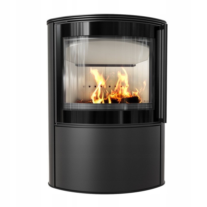 Piec stalowy wolnostojący BJORN fi 150 8 kW Panoramiczna Szyba Ekoprojekt