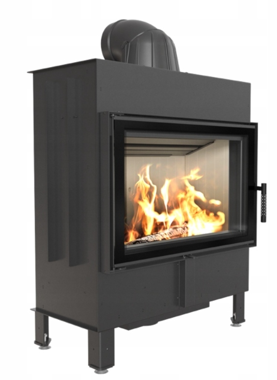 Kominek powietrzny stalowy LUCY 14 kW fi 200