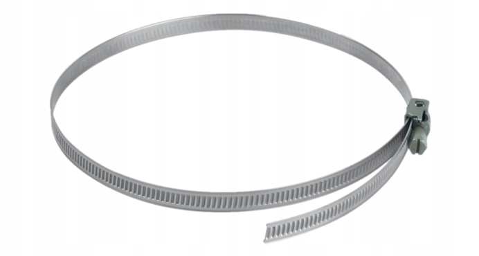 Opaska zaciskowa,do zabudowy kominkowej , systemu DGP Ø 60-175 NEMO