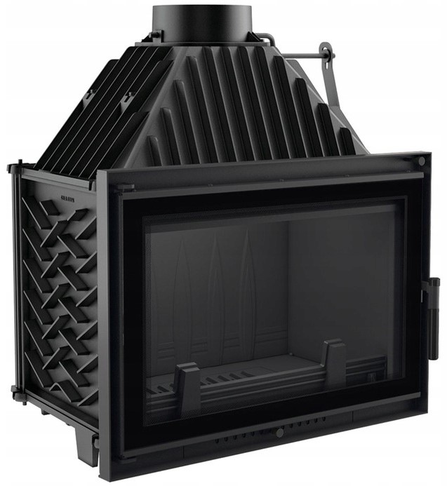 Kominek powietrzny żeliwny OLIWIA 18 kW Ø 200 DECO