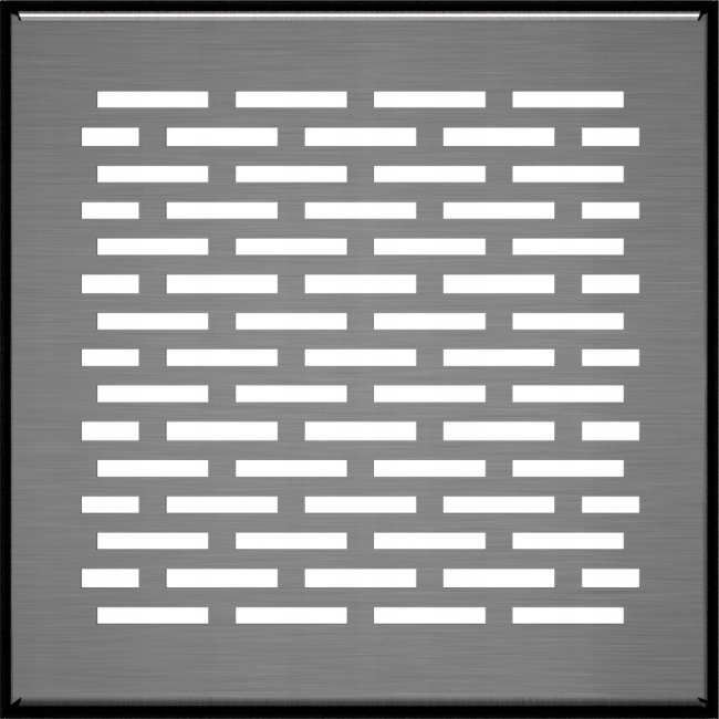 KRATKA KOMINKOWA PODŁOGOWA 17x17 FLOOR SZLIFOWANA