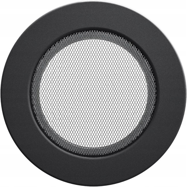 KRATKA WENTYLACYJNA KOMINKOWA Ø 125 GRAFITOWA