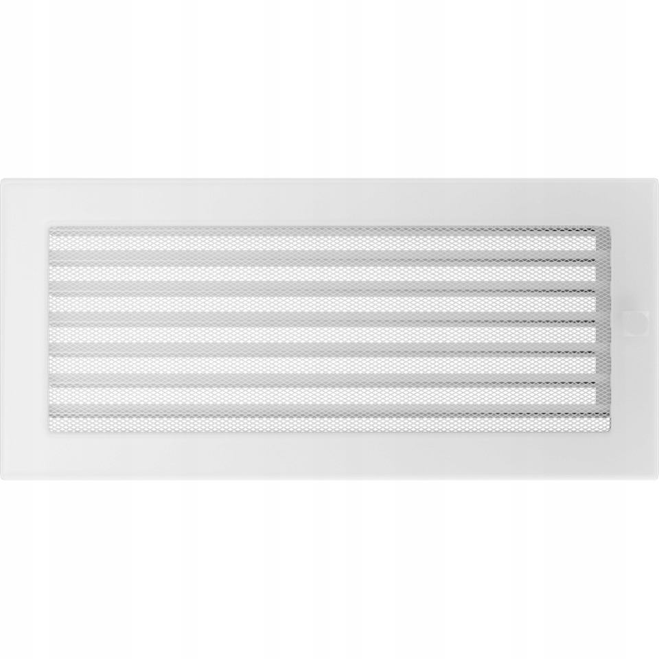 KRATKA KOMINKOWA WENTYLACYJNA 17X37 ŻALUZJA BIAŁA