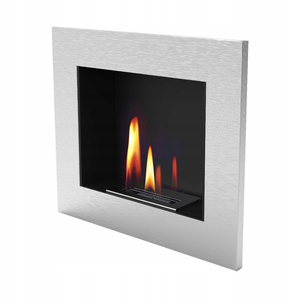 Biokominek portalowy UNIFLAM 50 x 40cm inox