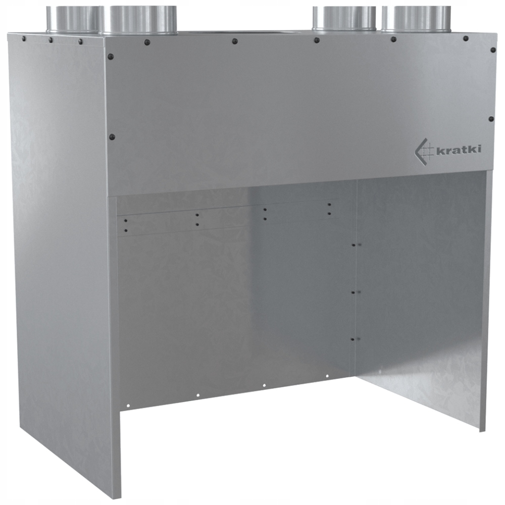 Dystrybutor kominkowy Kratki Oliwia 4x150 do samodzielnego montażu
