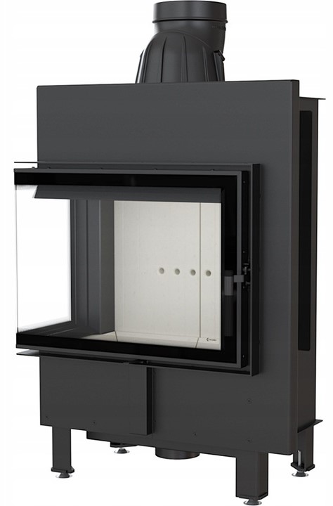 Wkład kominkowy LUCY narożny lewy BS 12 kW Ø 200 EKOPROJEKT + gratis