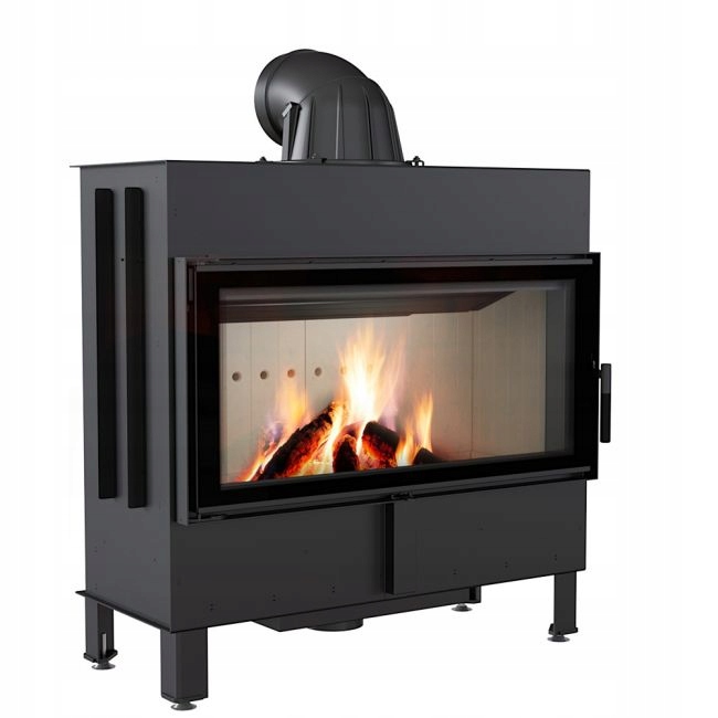 Kominek powietrzny stalowy LUCY 16 kW fi 200 KRATKI