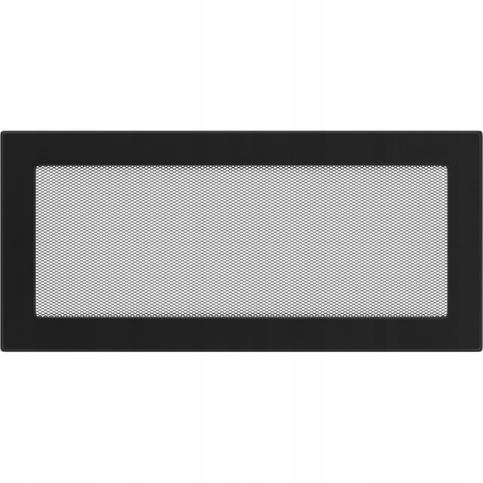 KRATKA WENTYLACYJNA 17X37 KRATKI CZARNA