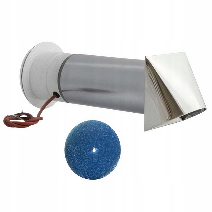 Nawietrzak NOG080A-CC - z anemostatem i grzałką