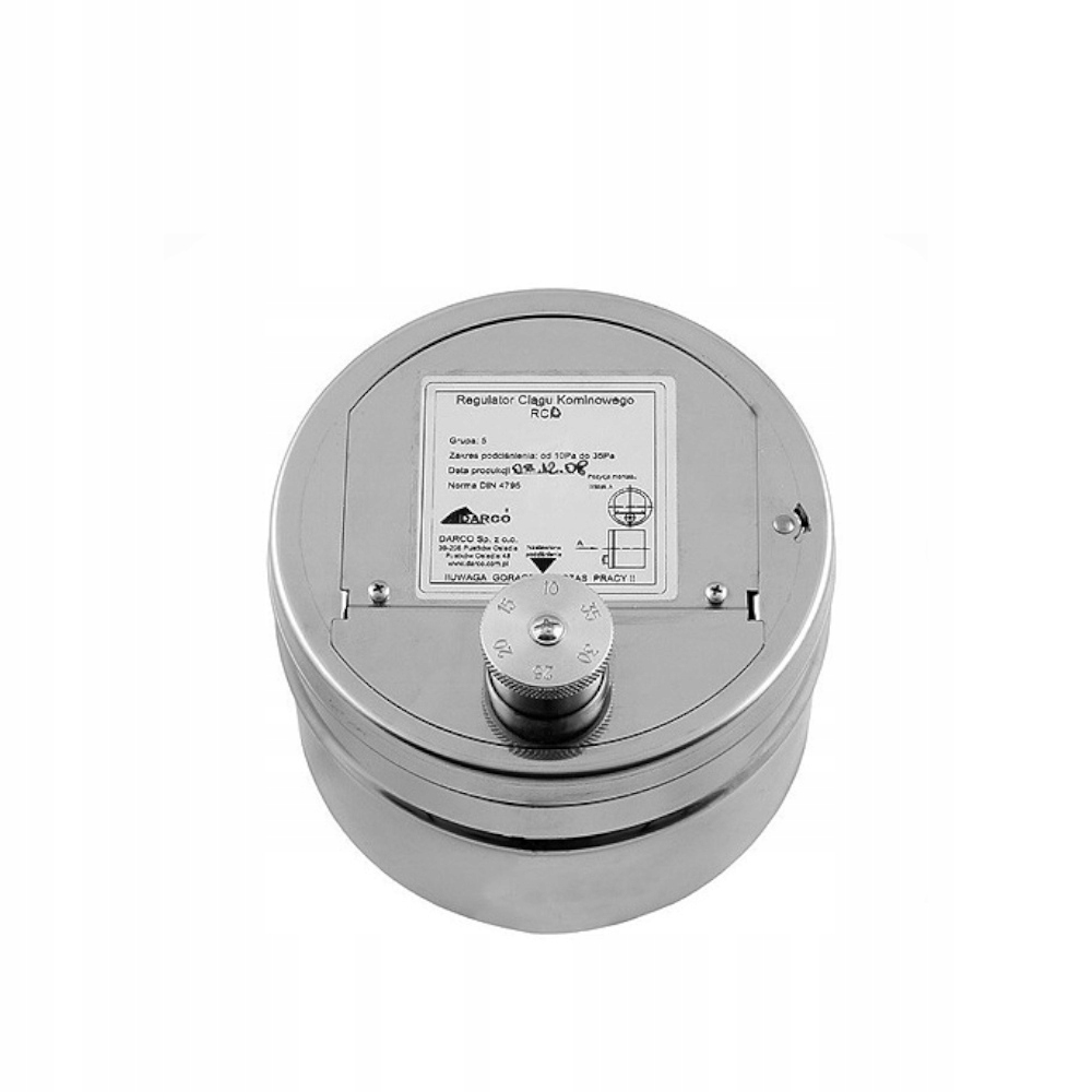 Regulator ciągu kominowego Darco 150 mm