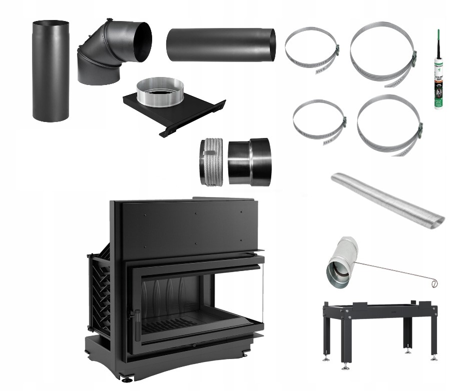 Wkład Maja 8 prawy BS + PRZYŁ. KOMIN fi200 + dolot