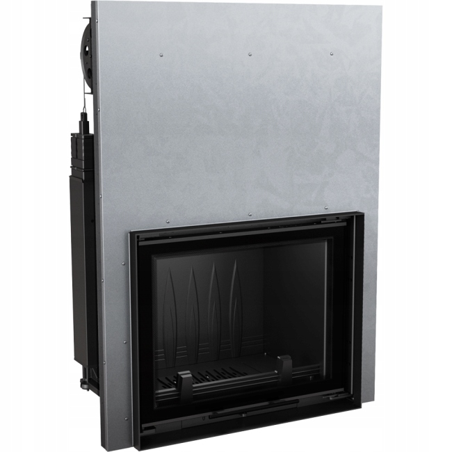 Kominek powietrzny żeliwny Kratki Amelia 21 kW Ø 200 GILOTYNA