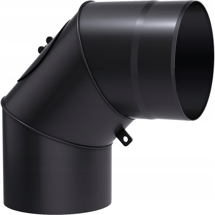 Kolano ruchome nastawne 90° 150mm 3-segmentowe Koza, Kominek