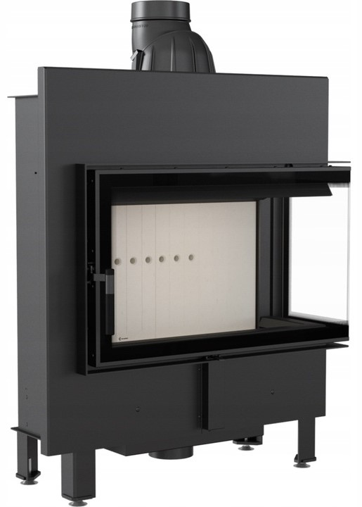 Wkład kominkowy kominek LUCY 10 kW SLIM PRAWY BS