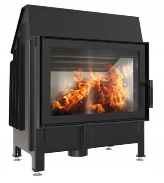 Kominek powietrzny stalowy ZIBI 11 kW Ø 180 DOLOT + GRATIS