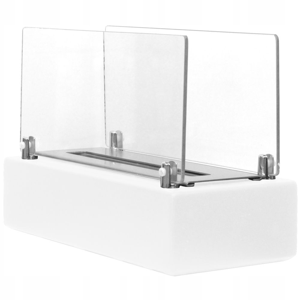 Biokominek wolnostojący UNIFLAM CUBO BIAŁY MAT