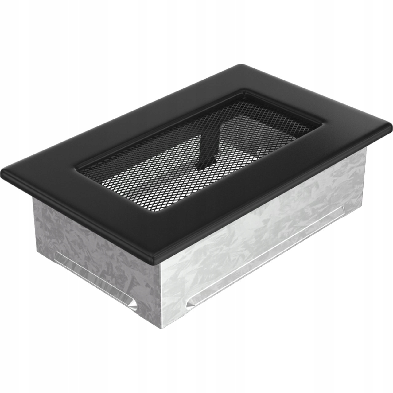 Kratka wentylacyjna malowana Kratki 11x17 cm czarna