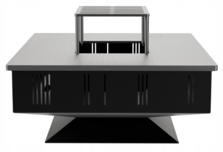 PALENISKO OGRODOWE QUADRUM z GRILLEM