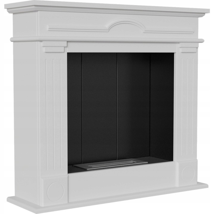 BIOKOMINEK WOLNOSTOJĄCY PORTALOWY DECEMBER P BIAŁY