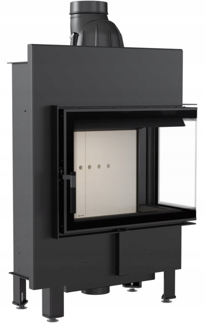 Wkład kominkowy LUCY 8 kW SLIM prawy BS Kominek powietrzny stalowy
