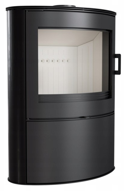 PIEC KAFLOWY CZARNY WOLNOSTOJĄCY KOZA AB 2 10 KW