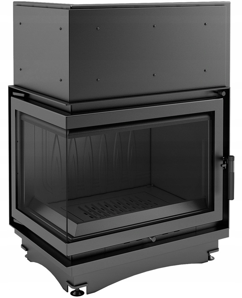 KOMINEK WKŁAD KOMINKOWY ZUZIA 15 kW LEWY BS KRATKI