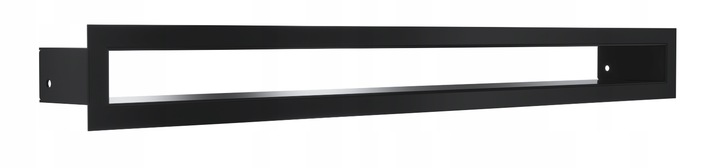 Kratka kominkowa TUNEL 6x60 wentylacyjna czarna