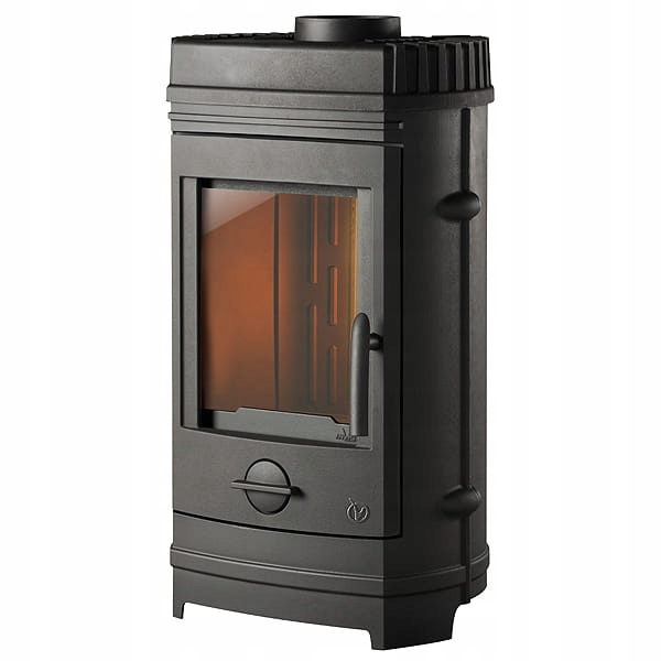 Piec wolnostojący żeliwny INVICTA CHATEL 8 kW fi 150 , koza żeliwna