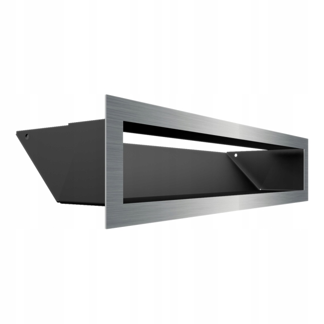 KRATKA KOMINKOWA LUFT INOX 90x400 WENTYLACYJNA