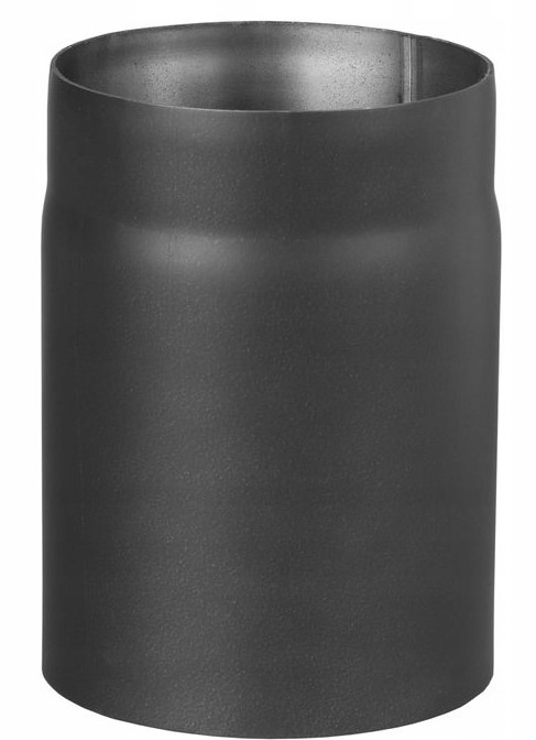 Rura stalowa czarna prosta fi 120 Darco 0,25 m