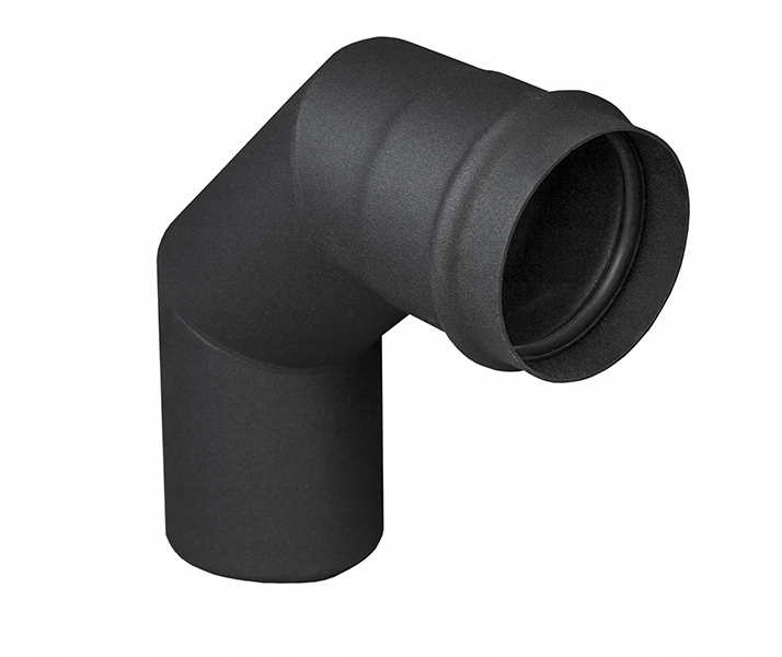 Kolano spalinowe Darco WC-KS080/90-CZ1,2P 80 mm