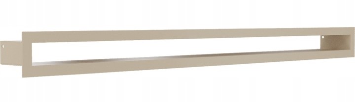 KRATKA KOMINKOWA TUNEL WENTYLACYJNA KREMOWA 6x80