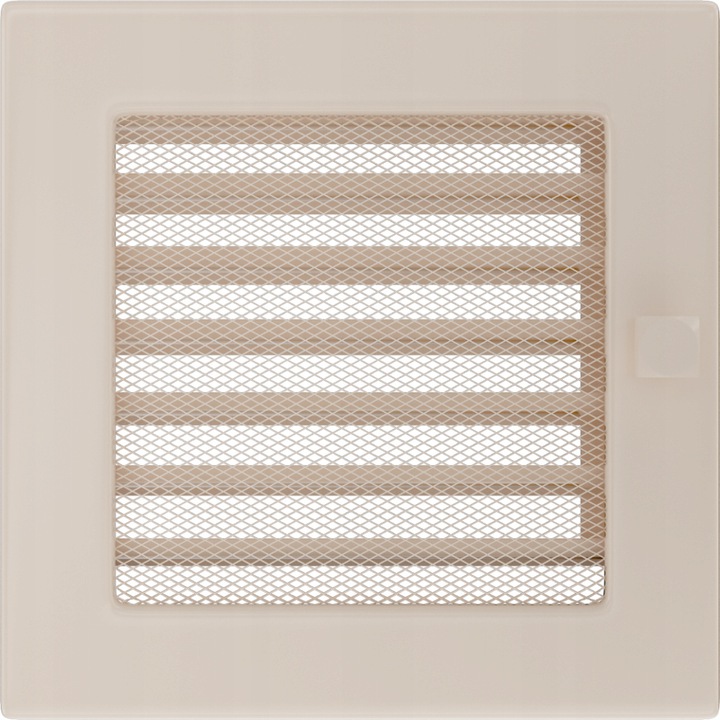 Kratka kominkowa Kratki 17KX kremowa 17x17