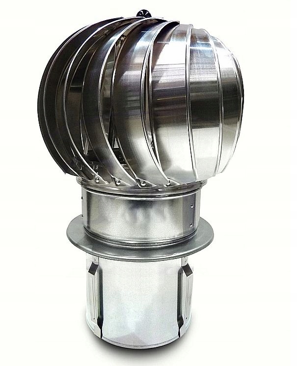 Nasada kominowa Turbowent z podstawą wciskaną TU150OCAL-PT Darco