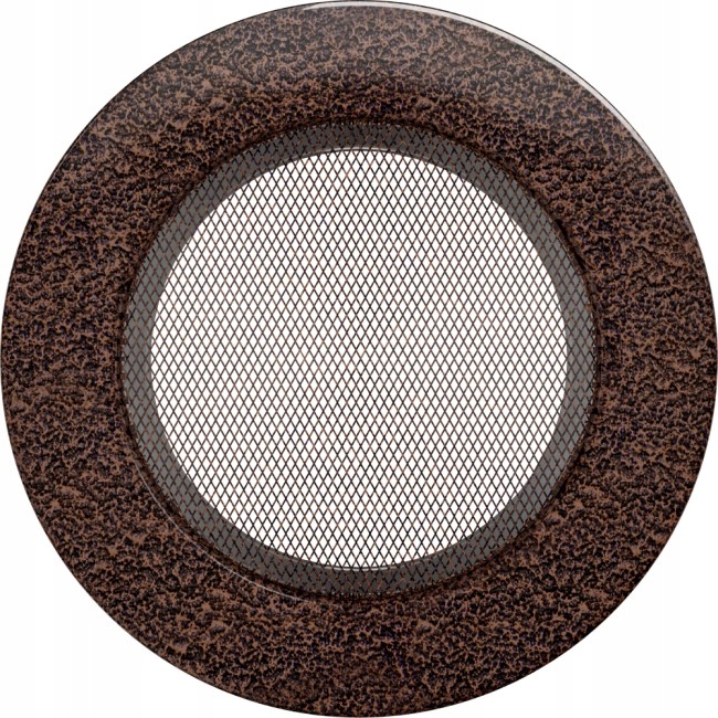 KRATKA WENTYLACYJNA KOMINKOWA Ø 125 MIEDZIANA