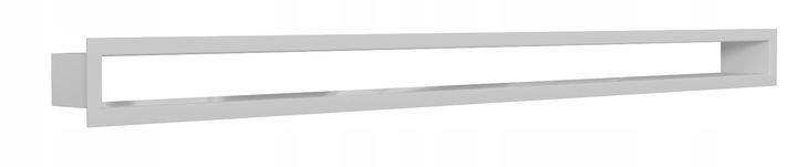 KRATKA KOMINKOWA TUNEL WENTYLACYJNA BIAŁA 6x100