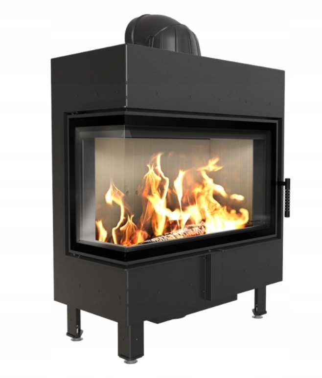 Kominek powietrzny LUCY lewy BS 14 kW fi 200 + GRATIS