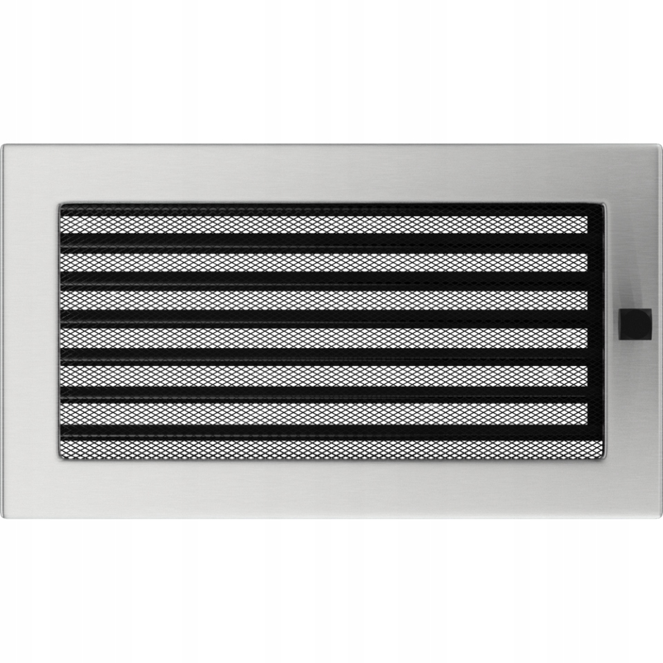 KRATKA KOMINKOWA 17x30 ŻALUZJA SZLIFOWANA WENTYL.