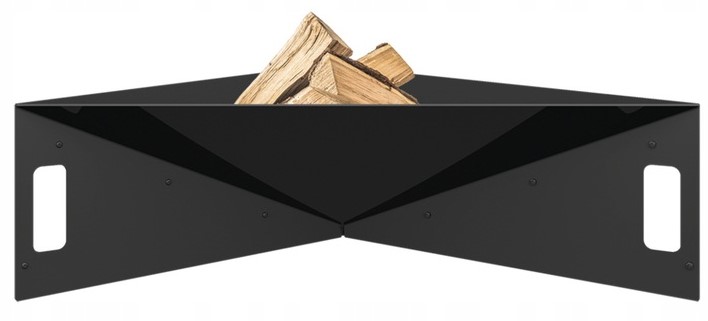 PALENISKO STALOWE OGRODOWE 80 cm PYRAMID stal 3 mm