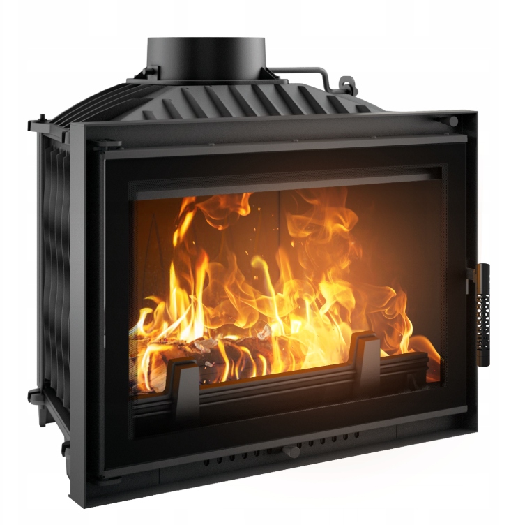 Kominek powietrzny żeliwny KRATKI WIKTOR DECO 14 kW Ø 180